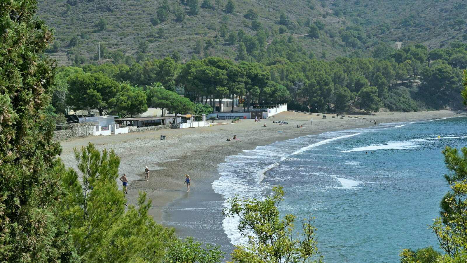 Vista de Cala Montjoi
