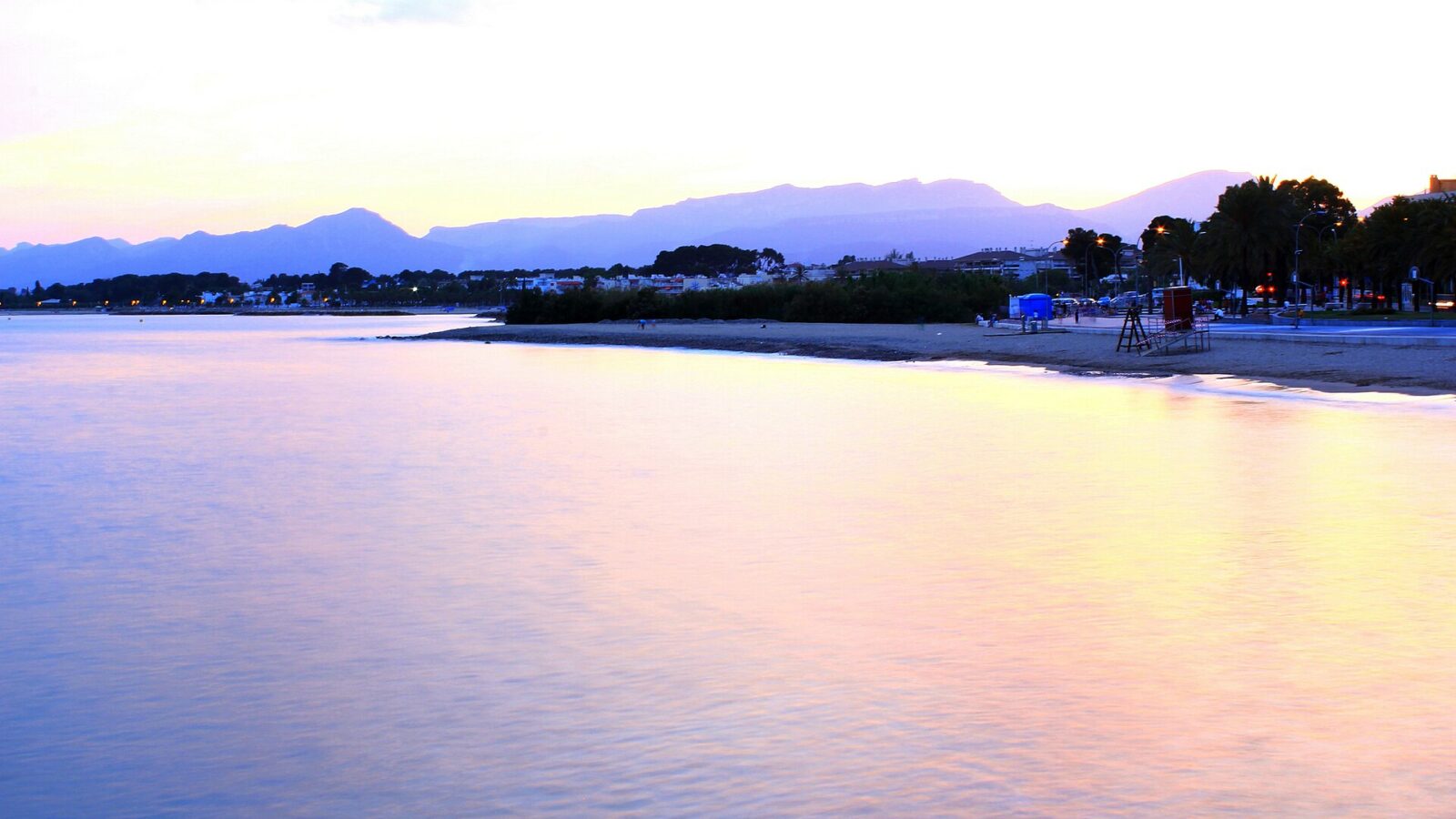 Vista de Platja de la Riera