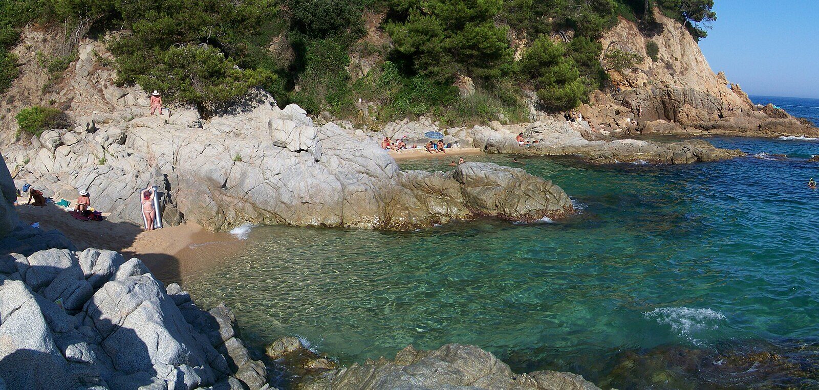 Vista de Platja de sa Boadella