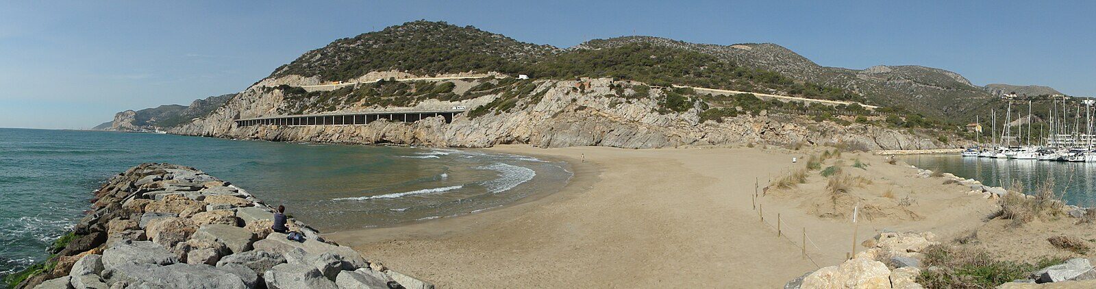 Vista de Cala Ginesta