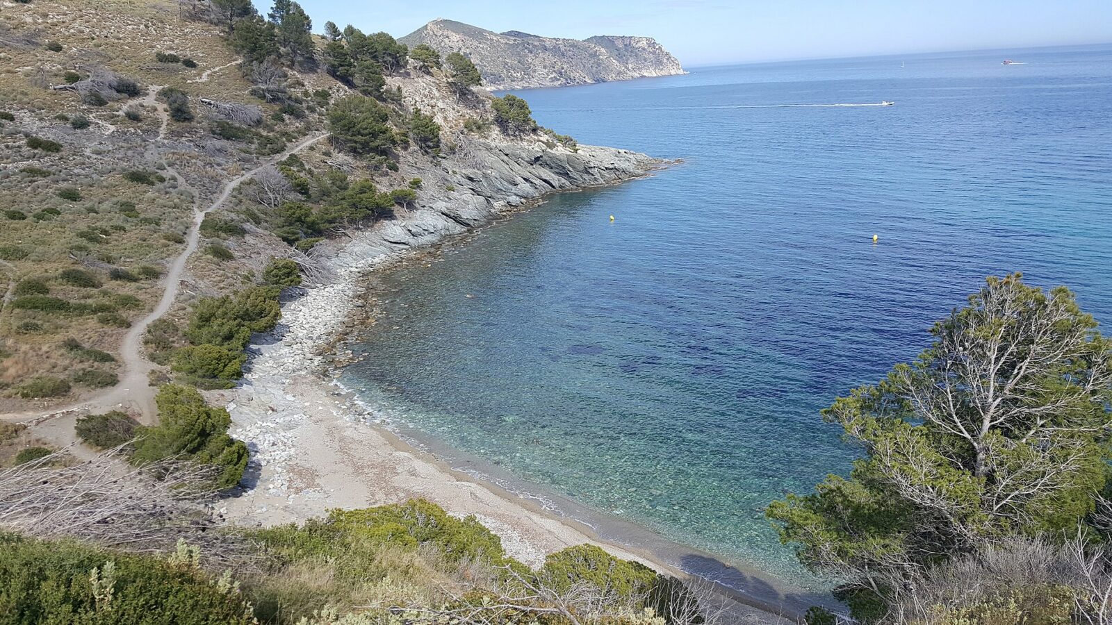 Vista de Cala Murtra