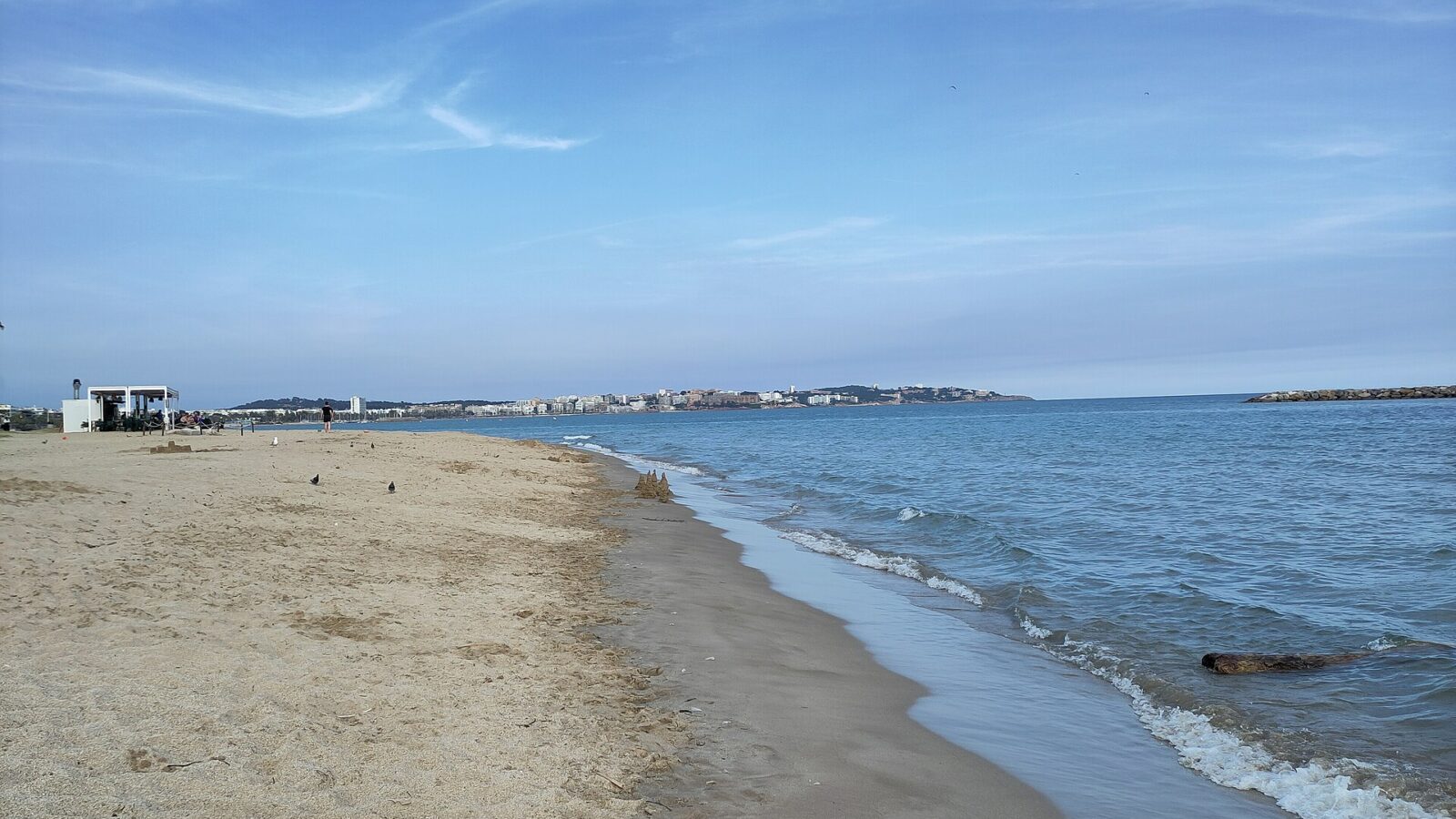 Vista de Platja del Cap de Sant Pere