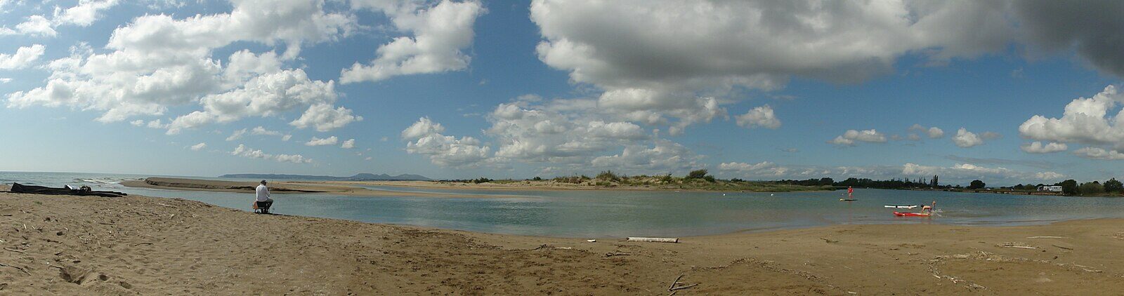 Vista de Platja de Can Sopa- la Gola