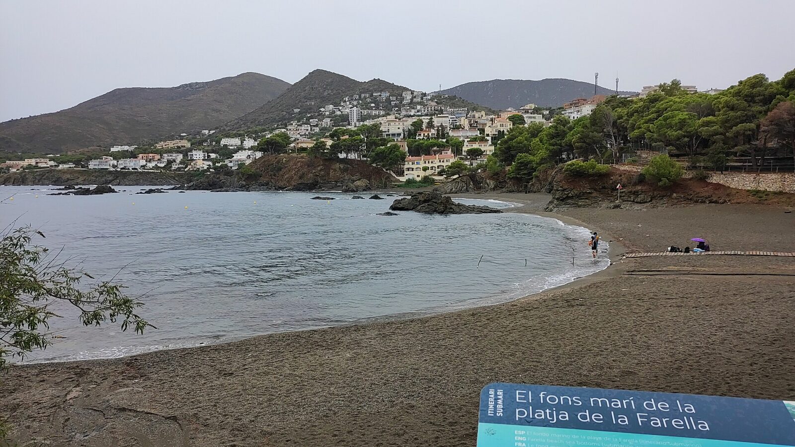 Vista de Platja de la Farella