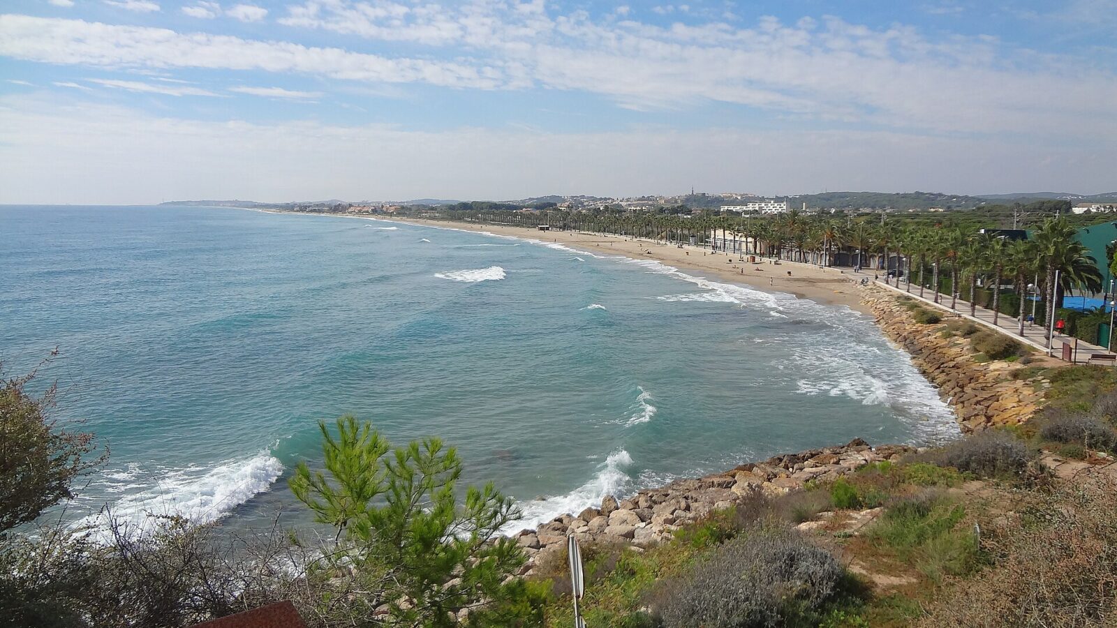 Vista de Platja Llarga