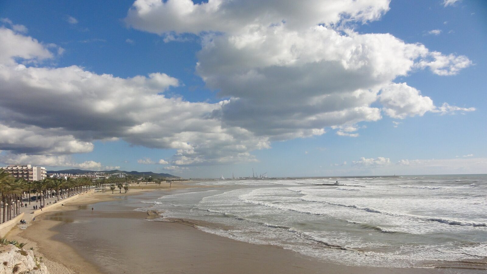 Vista de Platja d'Adarró