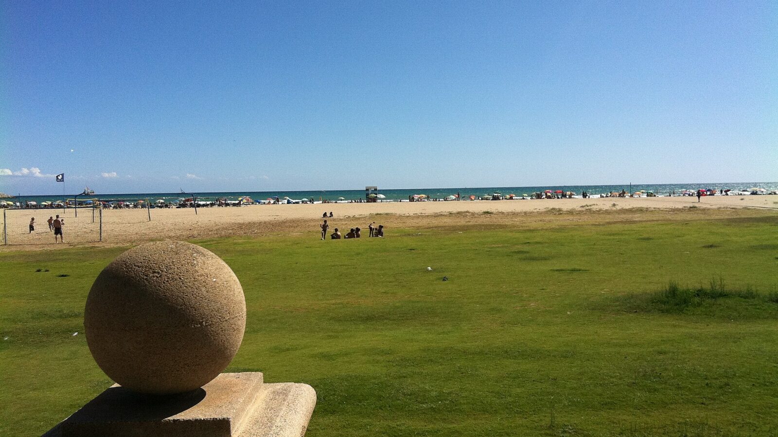 Vista de Platja de Ribes-roges