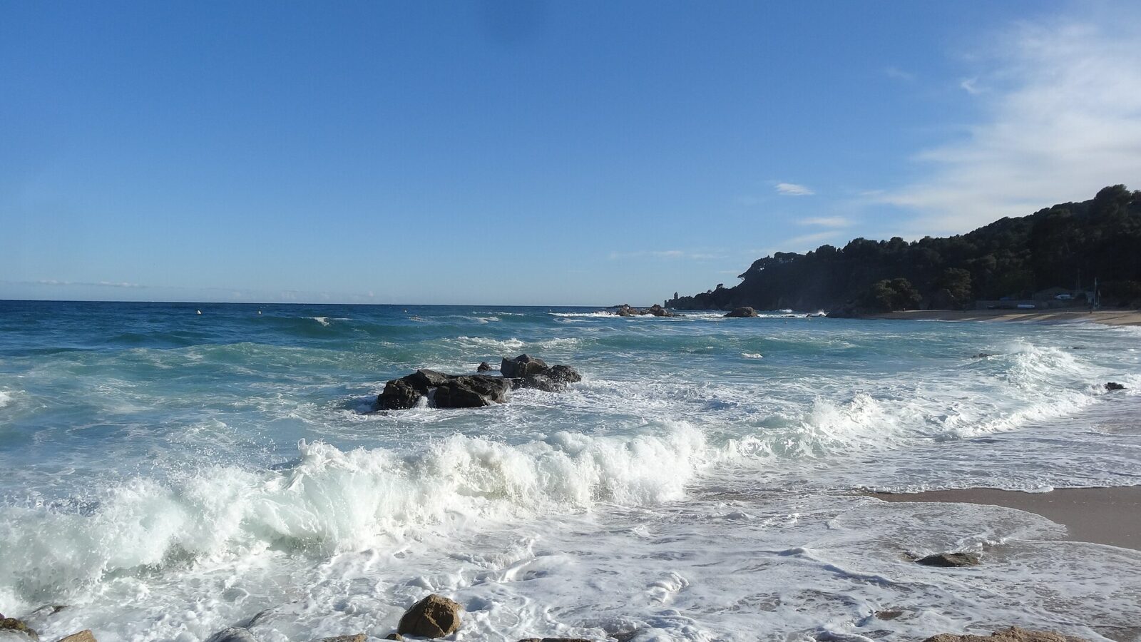 Vista de Platja de Santa Cristina