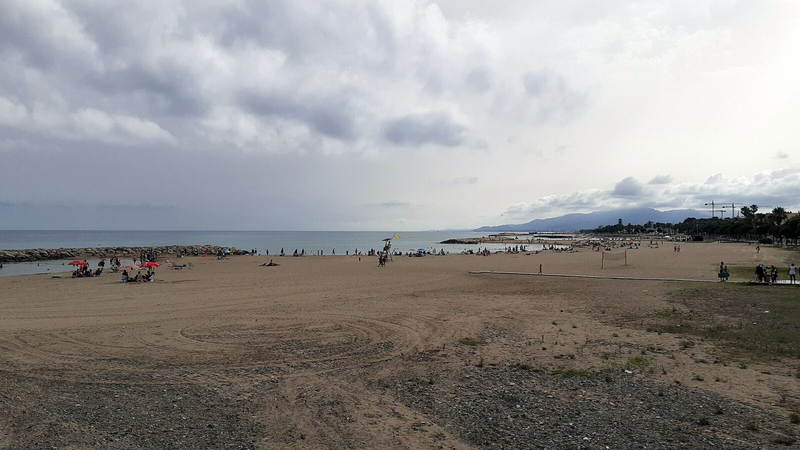 Vista de Platja de l'Horta de Santa Maria