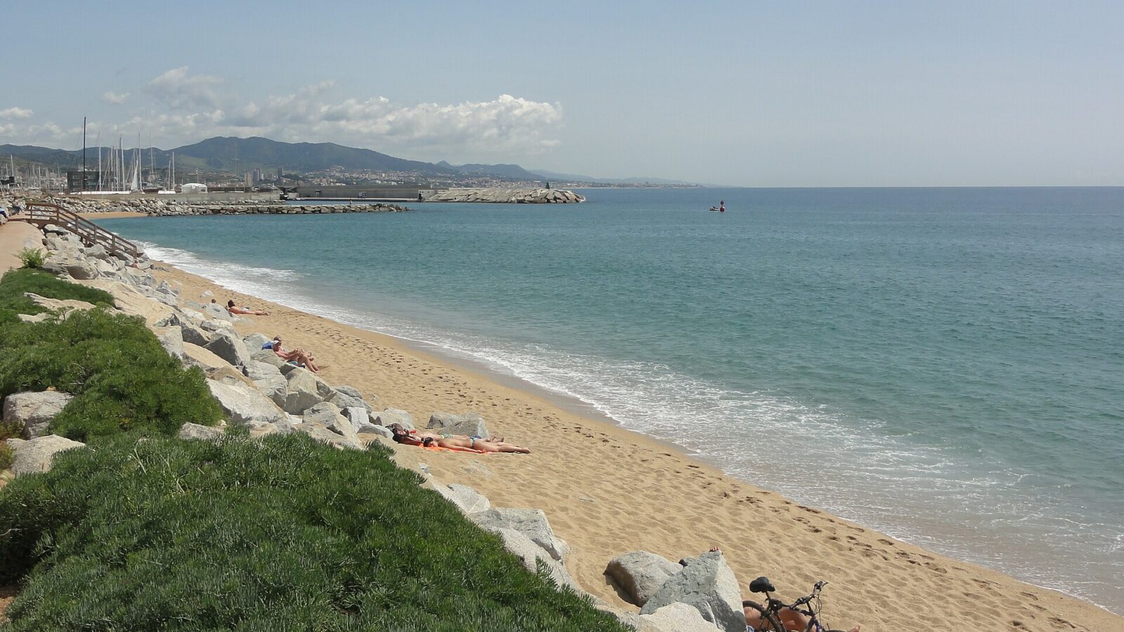 Vista de Platja de la Móra