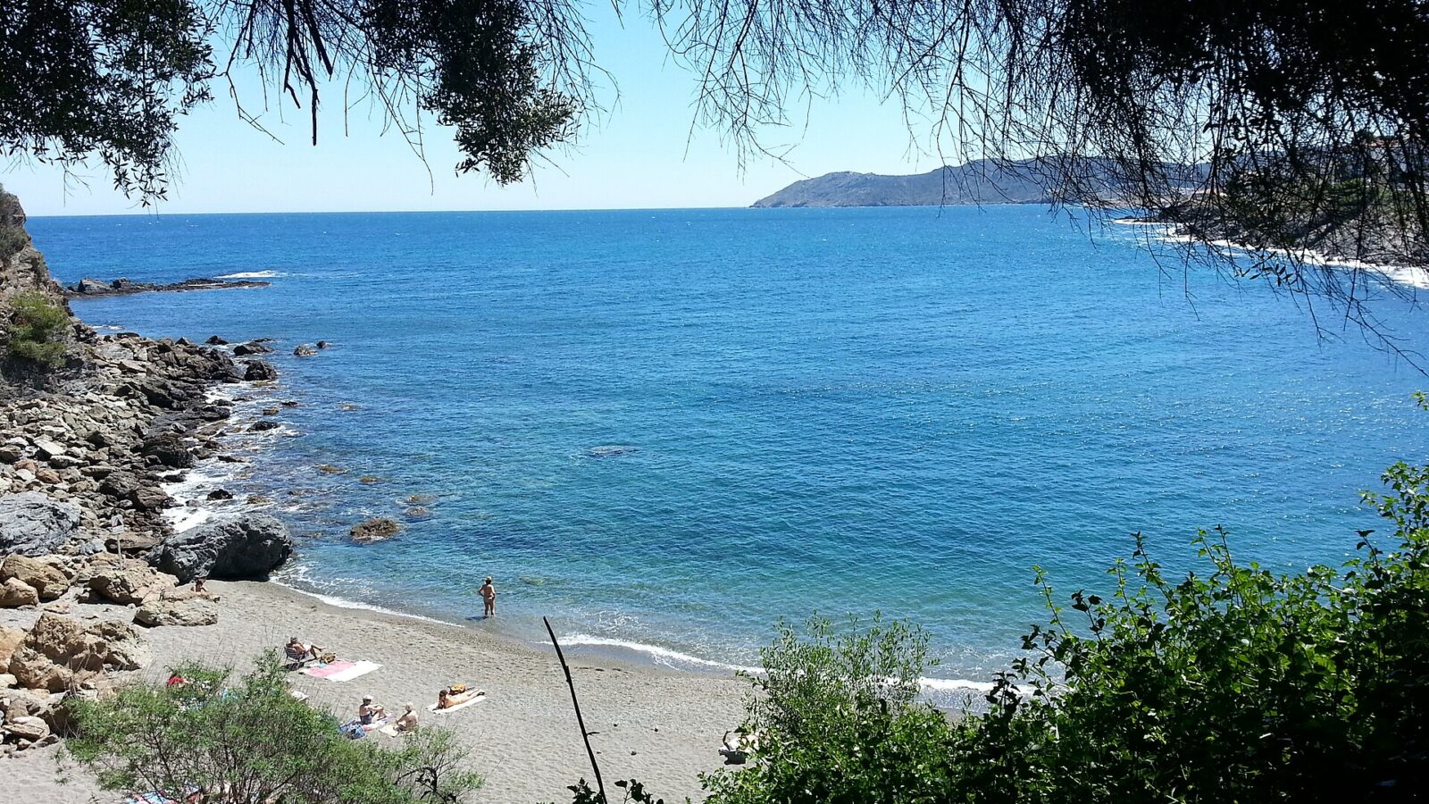 Vista de Platja del Cau del Llop