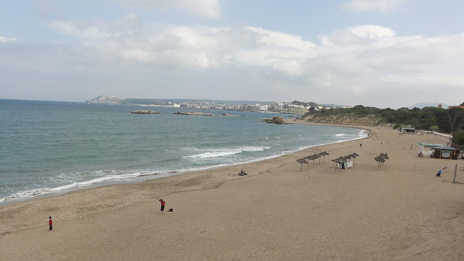 Vista de Platja del Moll Grec