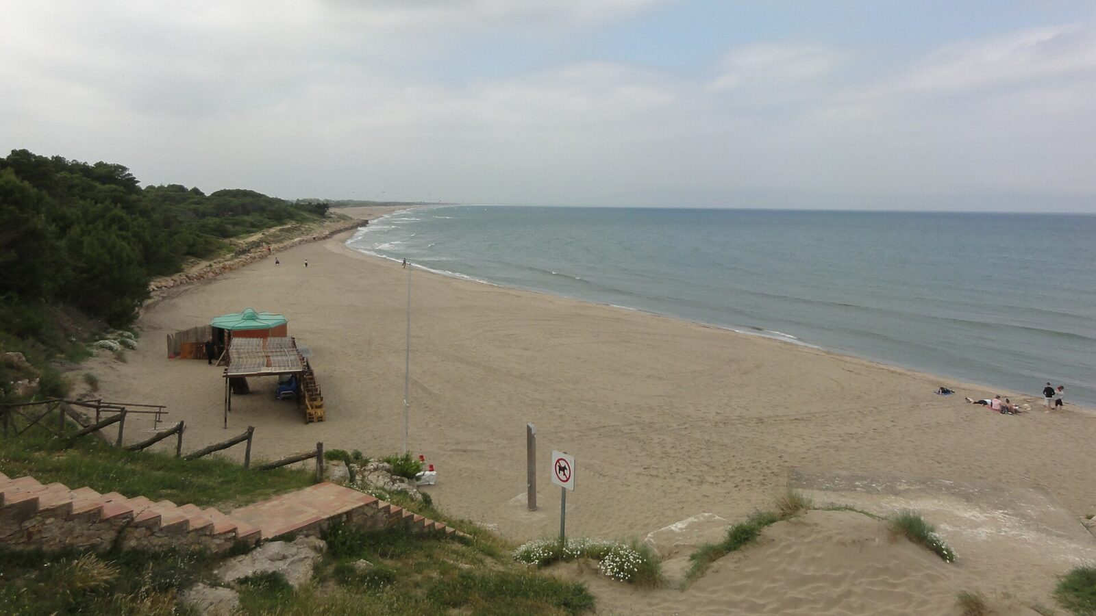 Vista de Platja del Riuet
