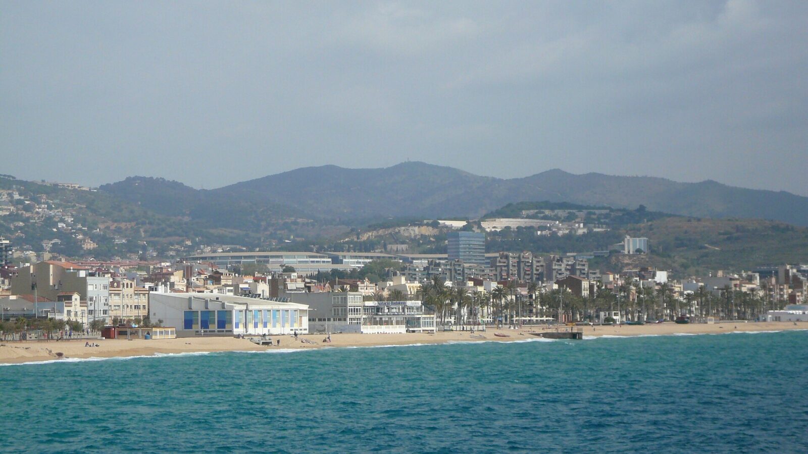 Vista de Platja dels Patins de Vela