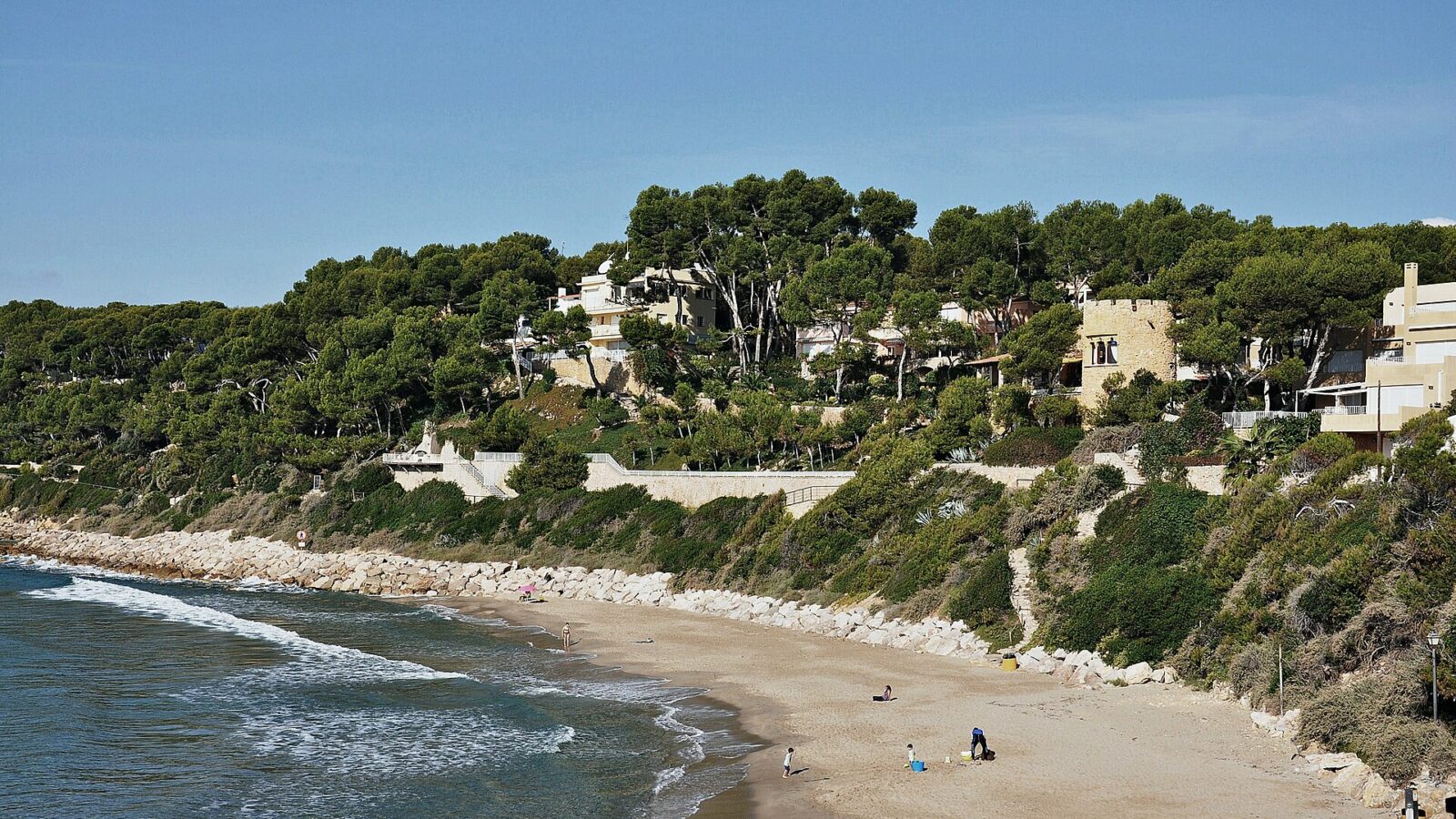 Vista de Platja de la Punta del Guineu