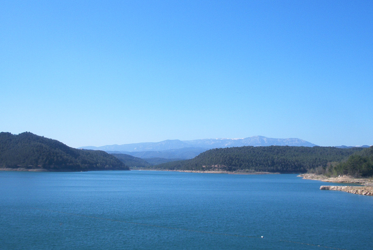 Vista de Embassament Sant Ponç